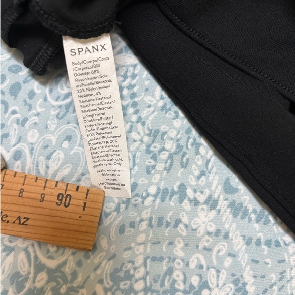 SPANX Black Flare Pants for Women - Picture 10 of 11